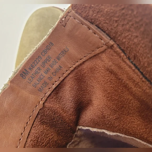 Kork-ease Giba Ankle Boots Suede Olive Green zip womens 8 - Picture 8 of 8